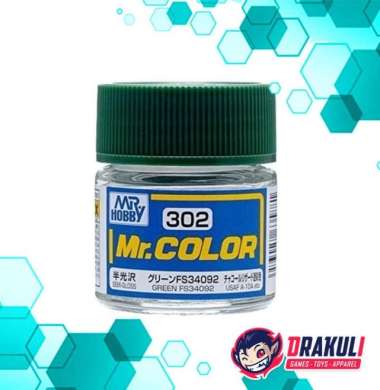 Mr. Hobby Mr. Color Model Kit Paint - Green FS34092 C302