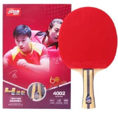 DHS Double Happiness Raket / Racket 4 Star 4002 (Shake) / 4006 (Pen) 4002 (Shake/FL)
