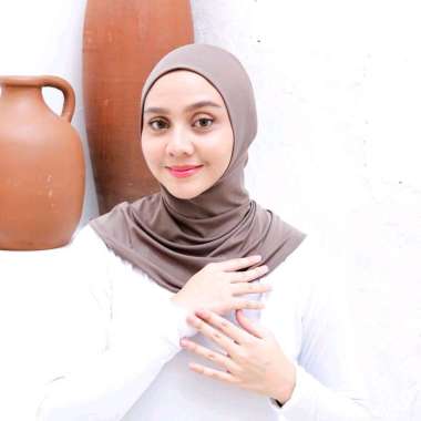 PUSSAT Ciput Ninja Resleting Antem Jersey Premium Inner Ninja Malay Dalaman Hijab Olahraga Daleman J