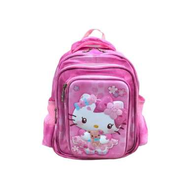 Tas Powa HSD 213812 Ransel Sekolah Anak Perempuan PAUD/TK Karakter Hello Kitty