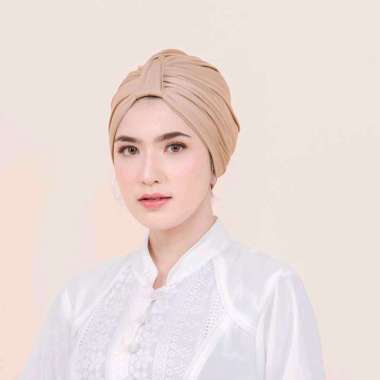 PUSSAT Emily Turban Jersey Korea Premium Turban Wanita Muslim Turban Lilit Dewasa Turban Instan Keki