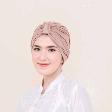 PUSSAT Emily Turban Jersey Korea Premium Turban Wanita Muslim Turban Lilit Dewasa Turban Instan Keki