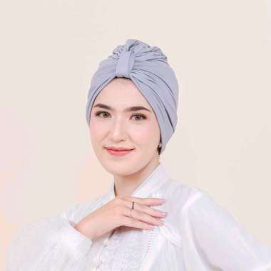 PUSSAT Emily Turban Jersey Korea Premium Turban Wanita Muslim Turban Lilit Dewasa Turban Instan Keki