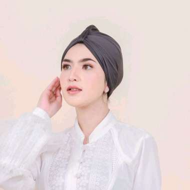 PUSSAT Emily Turban Jersey Korea Premium Turban Wanita Muslim Turban Lilit Dewasa Turban Instan Keki