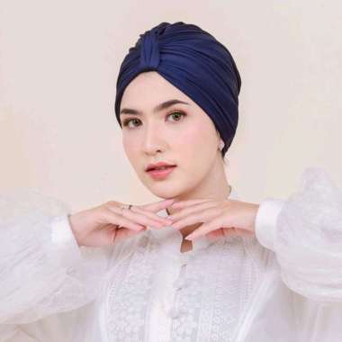 PUSSAT Emily Turban Jersey Korea Premium Turban Wanita Muslim Turban Lilit Dewasa Turban Instan Keki