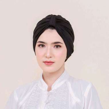 PUSSAT Emily Turban Jersey Korea Premium Turban Wanita Muslim Turban Lilit Dewasa Turban Instan Keki