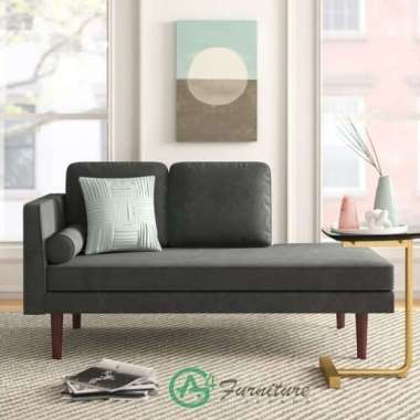 Kursi Santai Sofa Panjang Juliette Minimalis - Kayu Jati