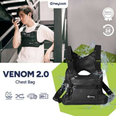 CHEST BAG VENOM TAS DADA TACTICAL RIG BAG OUTDOOR HEYLOOK