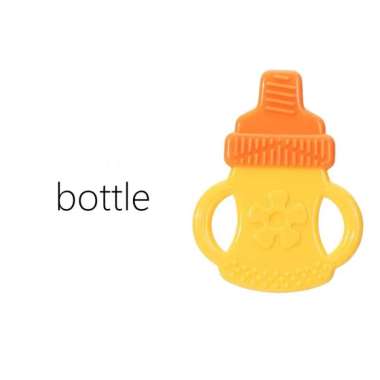 FG Teether Gigitan Bentuk Buah Teether Bahan Silikon Gigitan Bayi BPA Free B11 B11 - Botol
