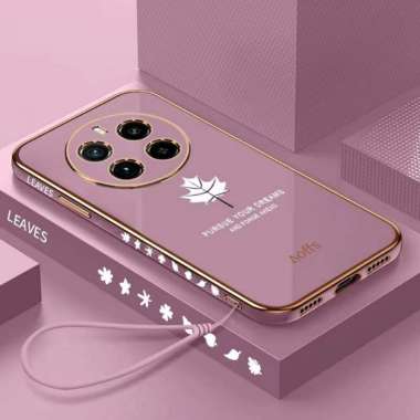 Promo Case Maple Realme 13 Softcase Plating Terbaru Realme 13 Ungu