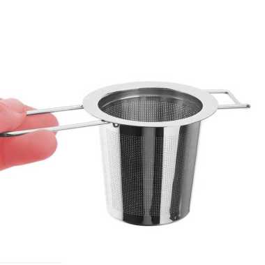 Saringan Teh Stainless Steel Reusable Filter