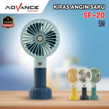 Kipas Angin VOTRE Tangan SF-20 Standing Portable - Kipas Angin Genggam USB Portable Mini Fan Yellow