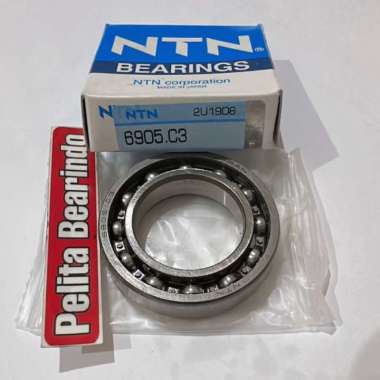 Bearing 6905C3 NTN 6905 C3 Open tanpa tutup