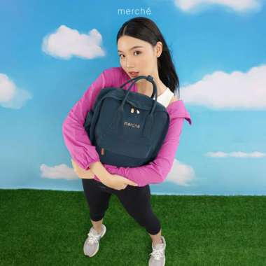 Tas Wanita Backpack Bree BY Merche Navy