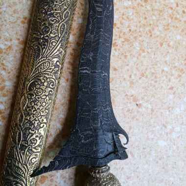 Ke ris Pandowo Lare Corok Pamor Miring Sangat Terawat Koleksi Aitem Langka