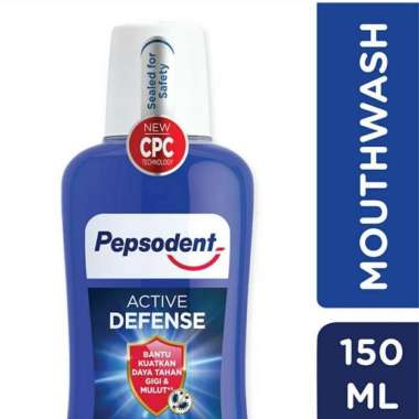 Pepsodent Mouthwash Active Defense 150ml