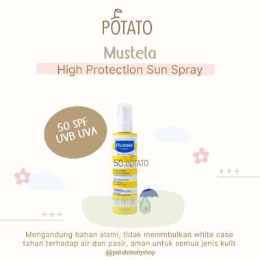 Mustela High Protection Sun Spray 200 ML - Tabir Surya