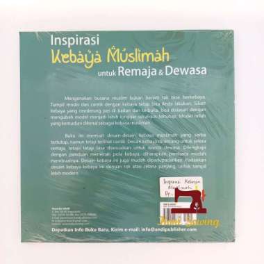 Penerbit Andi - Buku Fashion/Menjahit Baju Muslim/Gamis - Original Dari Penerbit Kebaya Muslimah
