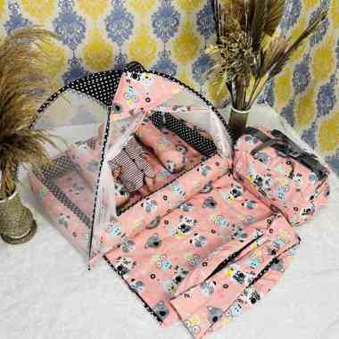 Fullset Kasur Bayi Kelambu + tas & gendongan | kasur bayi | Tas bayi | Gendongan Ring sling | Kado b