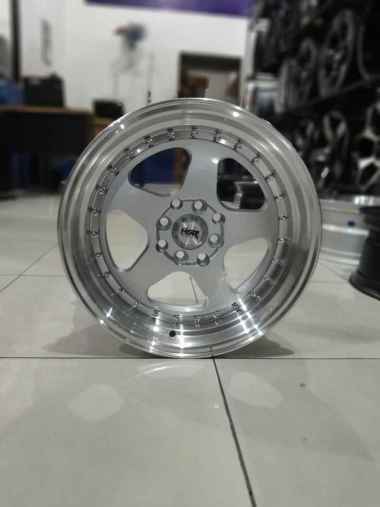 HSR R17 Celong Palang 5 untuk mobil Swift, Jazz - Pelek Ring 17 tipe Burn