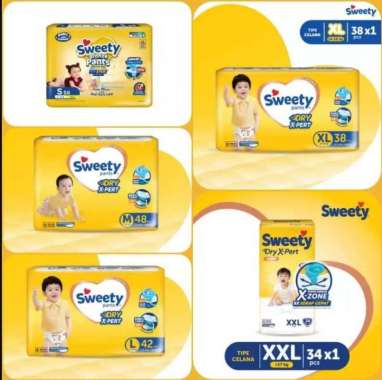 SWEETY BRONZE CELANA/PANTS JUMBO ISI NBS44, S56, M48, L42, XL38, XXL34 [TOKO INYONG] NBS 44 PEREKAT