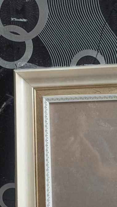 Bingkai Foto 40x60 Full type 7135 White Gold