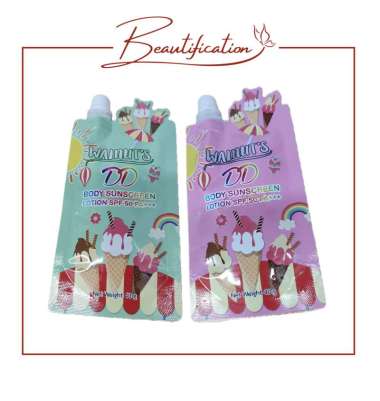 Walnuts CC Body Sunscreen 200ml - DD Body Sunscreen Lotion Spf 50 Pa+++ 135gr / Sachet 40gr DD GREEN