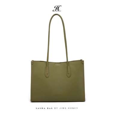Sasha Bag - Tas Tote Bag Wanita by Jims Honey Green