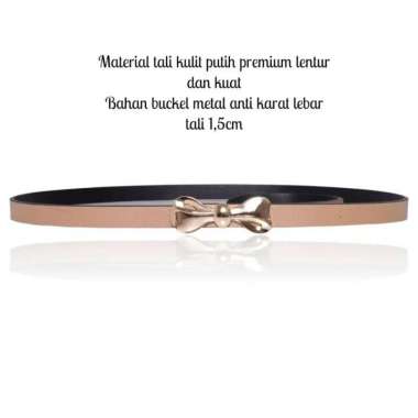 ikat ban pinggang wanita cantol JUMBO sabuk wanita kulit khaki panjang 105-110