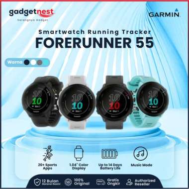 Garmin Forerunner 55 Smartwatch Running & GPS System FR55 black