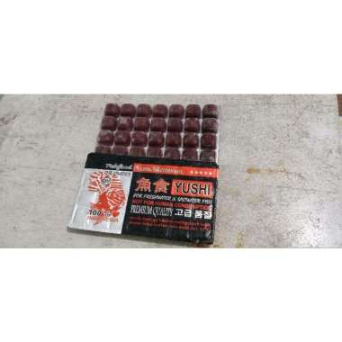 cacing beku capsul pakan ikan, axolotl dll