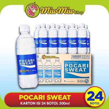 POCARI SWEAT Minuman Isotonik Grosir KARTON/ DUS (Kaleng 330 ml/ Botol 350 ml/ Botol 500ml) 24 Botol