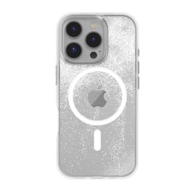 Casing iPhone 16 Pro STM Focus Relax Case with MagSafe Clear Snow White
