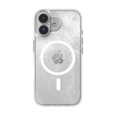 Casing iPhone 16 STM Focus Relax Case with MagSafe Clear Snow White