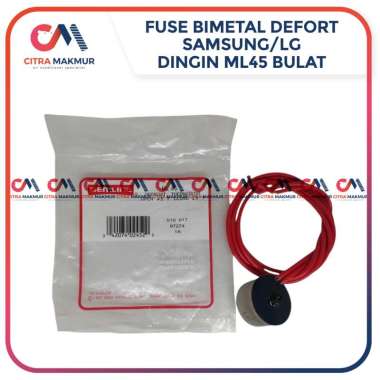 Bimetal Fuse Defrost Kulkas Electrolux 2 Pintu Freezer Sensor Suhu Panas DIngin Thermostat ML45