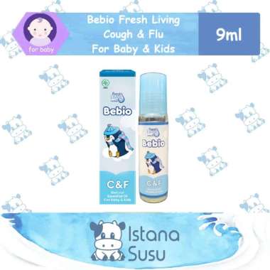 Bebio Freshliving / Head To Toe / Hair Lotion Freshliving Cough & Flu 9ml