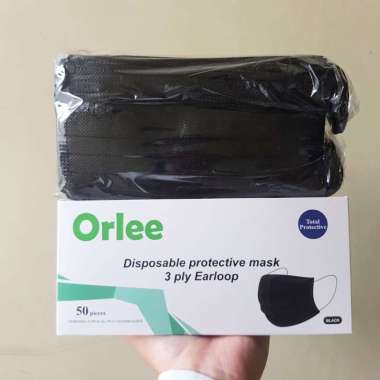 [BOX- 50PCS] MASKER EARLOOP ORLEE ISI 50PCS 3PLY / MASKER ORLEE CANTOL 3PLY KEMENKES /MASKER NON MED