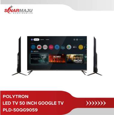 LED TV 50 INCH POLYTRON GOOGLE TV EQLED 4K UHD PLD-50QG9059