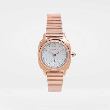 Jam Tangan Elizabeth – Mesh Strap 2203-0648 Silver