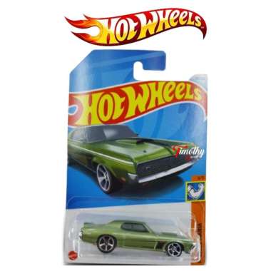 Hot Wheels 69 Mercury Cougar Eliminator Hijau Muda Muscle Mania