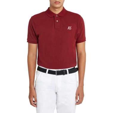 POLO SPORT - 0014.56X Shirt Custom Fit 100% - Maroon XL