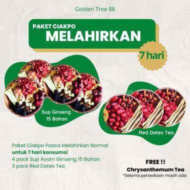 Paket Ciakpo Melahirkan Normal Recovery Pasca Lahiran Fit Sehat Bugar