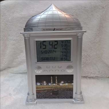 Jam Adzan Digital LCD Jadwal Sholat Otomatis
