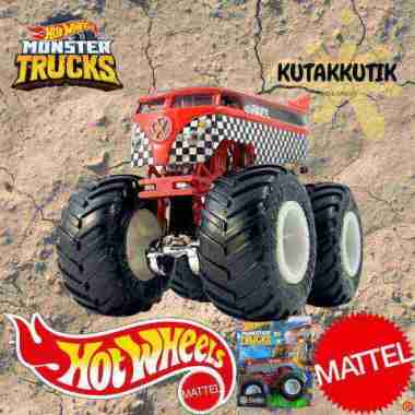 Hot Wheels Monster Trucks VW Kombi Drag Bus Merah 2023