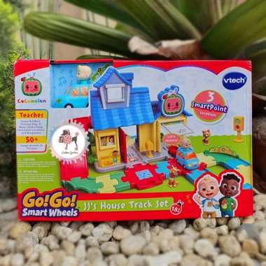 VTech Cocomelon Go Go Smart Wheels JJ House Track Set