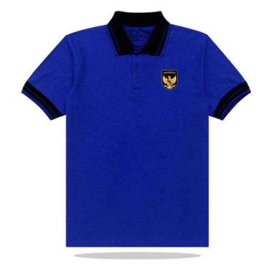 Jemssky - Polo Shirt Putih Kombinasi Hitam Print Timnas Garuda Terkeren Baju Kerah Brand Quality Bir