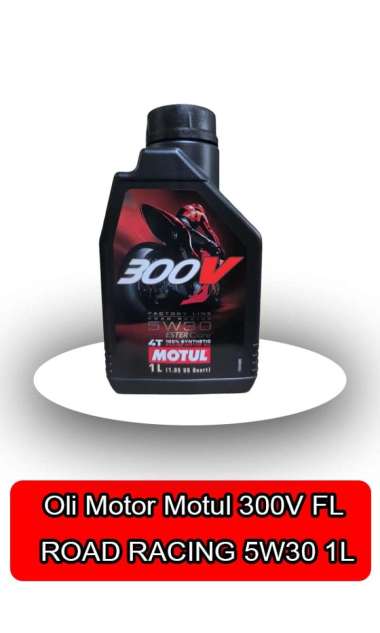 Oli Motor Motul 300V FL ROAD RACING 5W-30 5W30 1L - 68093 -
