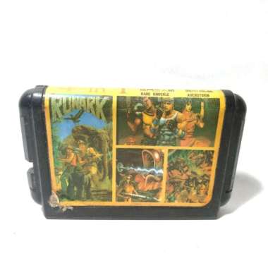 Kaset Sega Video Games Cartridge Runark Golden Axe Bare Knuckle Toys