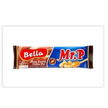 Bella Mr.p Honey Roasted Cashew Nut 45 gr Cokelat Coklat