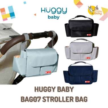 Huggy Baby BAG07 Stroller Bag | Tas Stroller Multifungsi NAVY BLUE